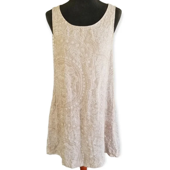 cynthia rowley 100 linen dress Cynthia Rowley Women's Linen V-neck Tiered Ruffle Mini Dress – Letay Store main image 1
